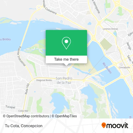 Tu Cota map