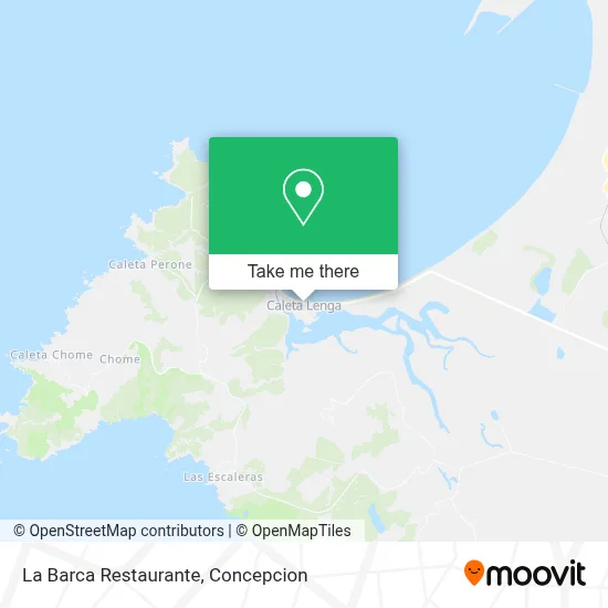 La Barca Restaurante map