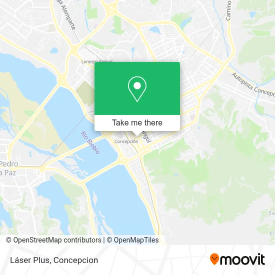 Láser Plus map