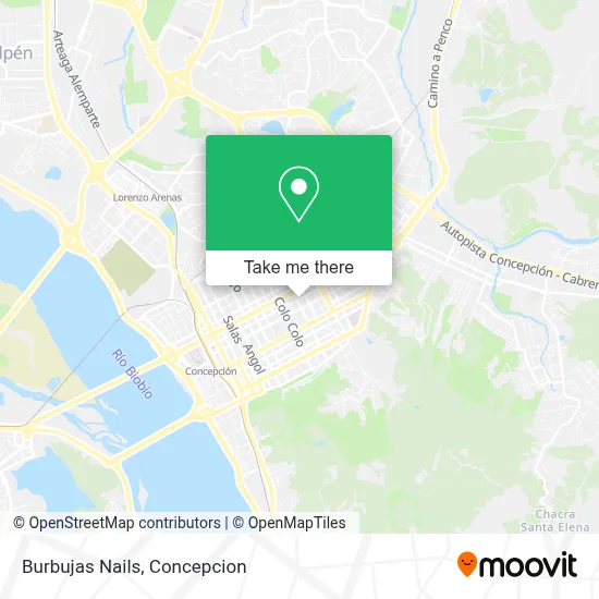 Burbujas Nails map