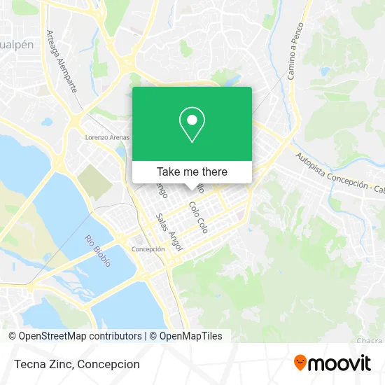 Tecna Zinc map