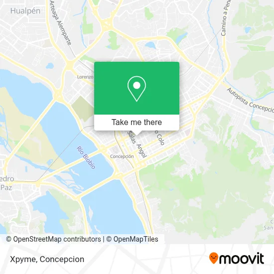 Xpyme map