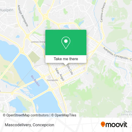 Mascodelivery map