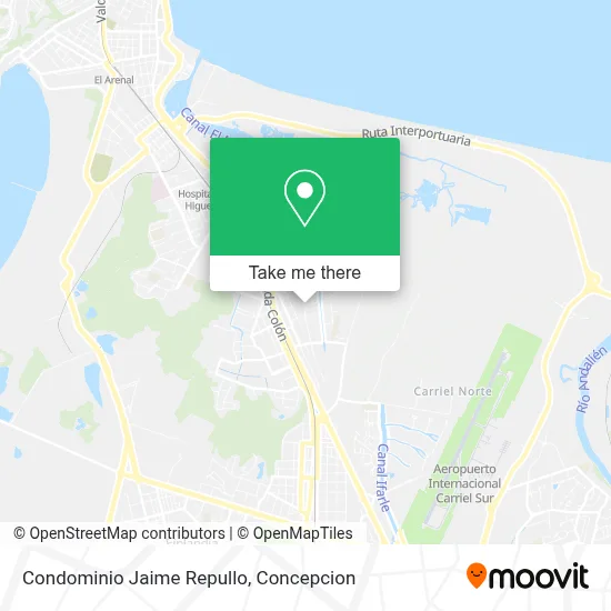Condominio Jaime Repullo map