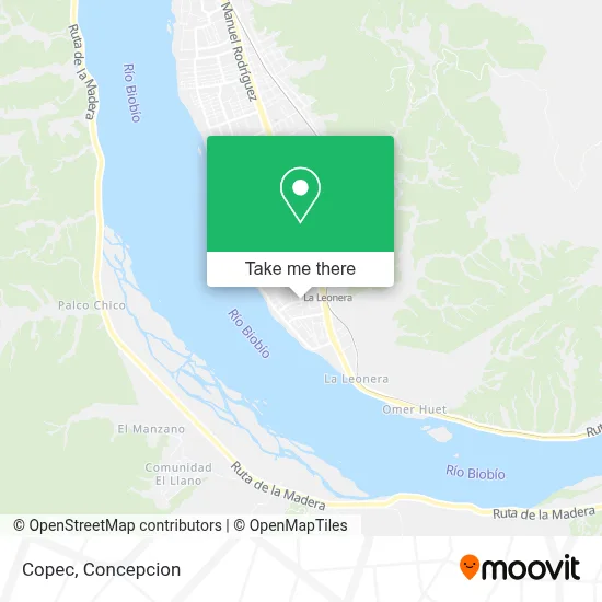 Copec map