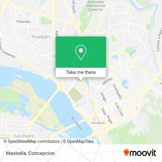 Maxbella map