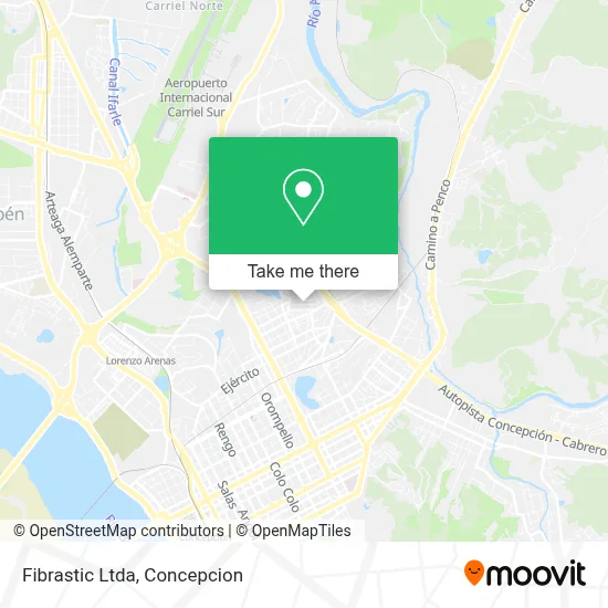 Fibrastic Ltda map
