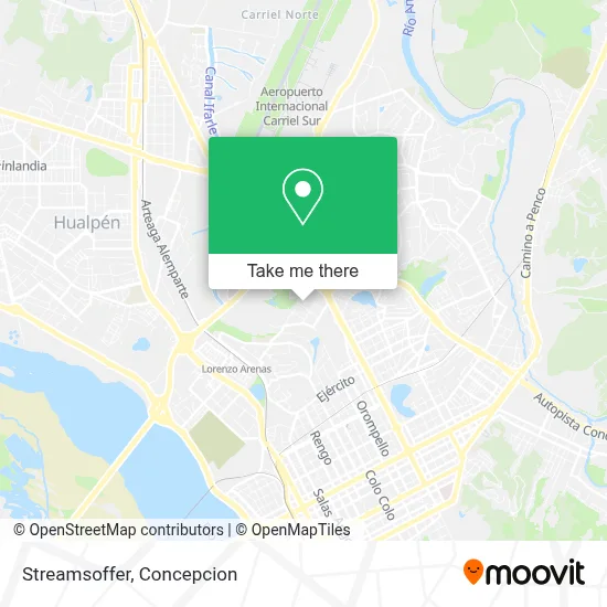 Streamsoffer map