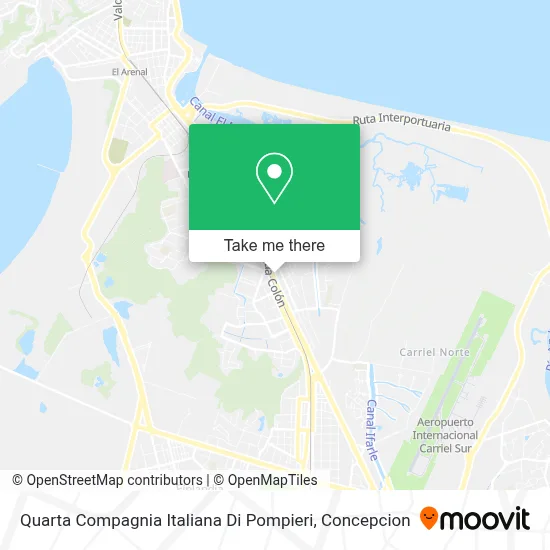 Quarta Compagnia Italiana Di Pompieri map