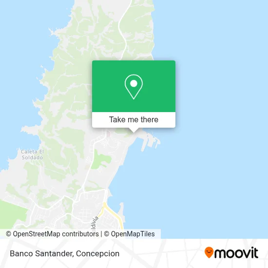 Banco Santander map