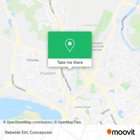 Rebelde Eirl map