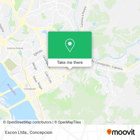 Escon Ltda. map