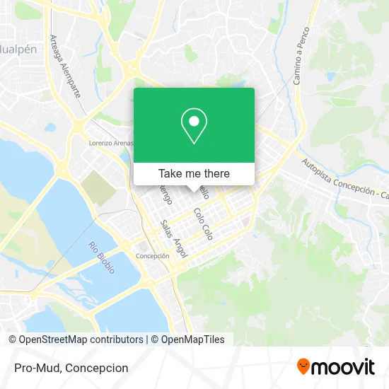 Pro-Mud map