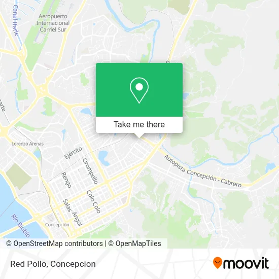 Red Pollo map