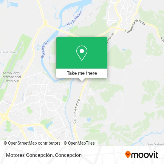 Motores Concepción map