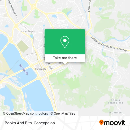Books And Bits map