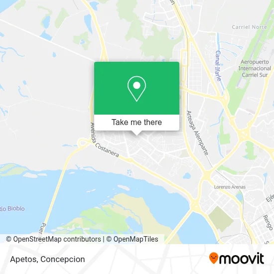 Apetos map