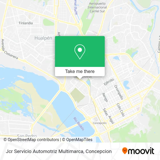 Jcr Servicio Automotriz Multimarca map