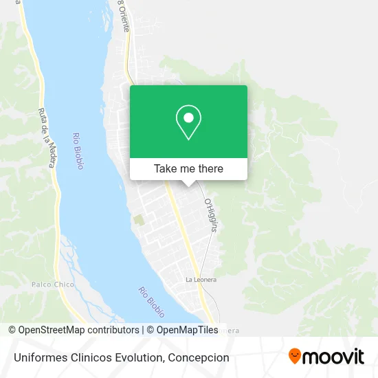 Uniformes Clinicos Evolution map
