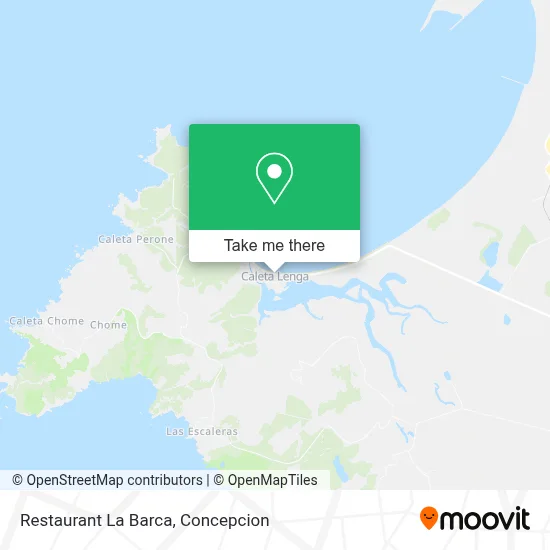 Restaurant La Barca map