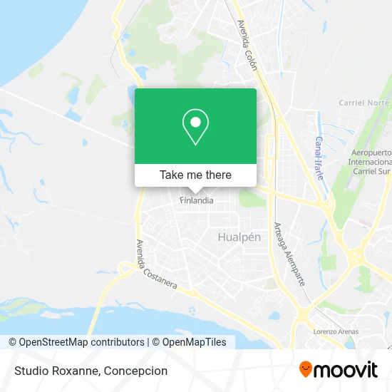 Studio Roxanne map