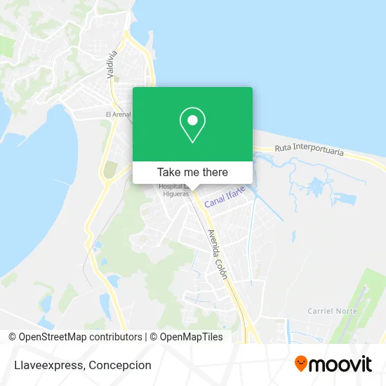 Llaveexpress map