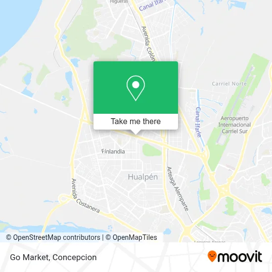 Go Market map