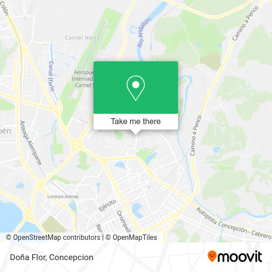 Doña Flor map