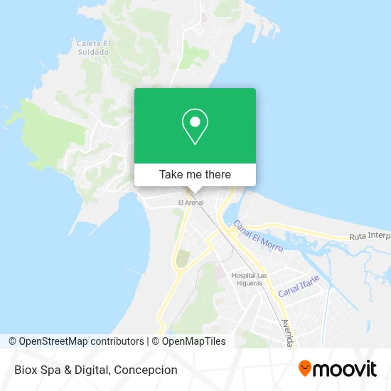 Biox Spa & Digital map