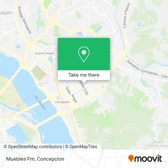Muebles Fm map