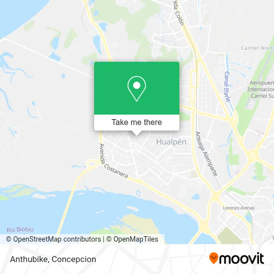 Anthubike map
