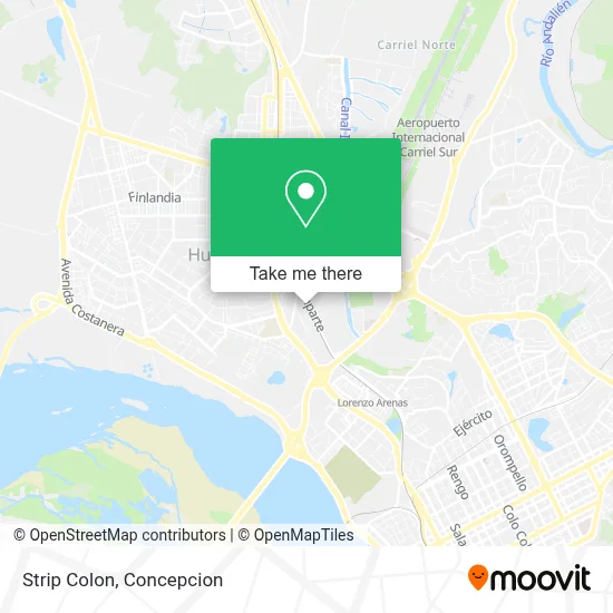 Strip Colon map