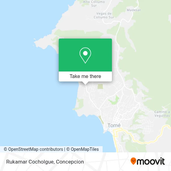 Rukamar Cocholgue map