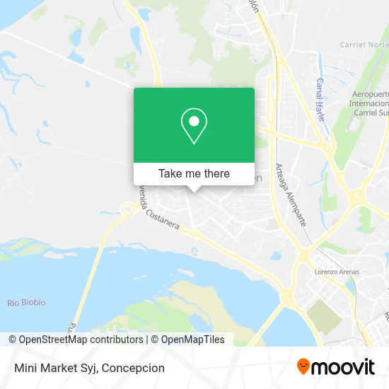Mini Market Syj map