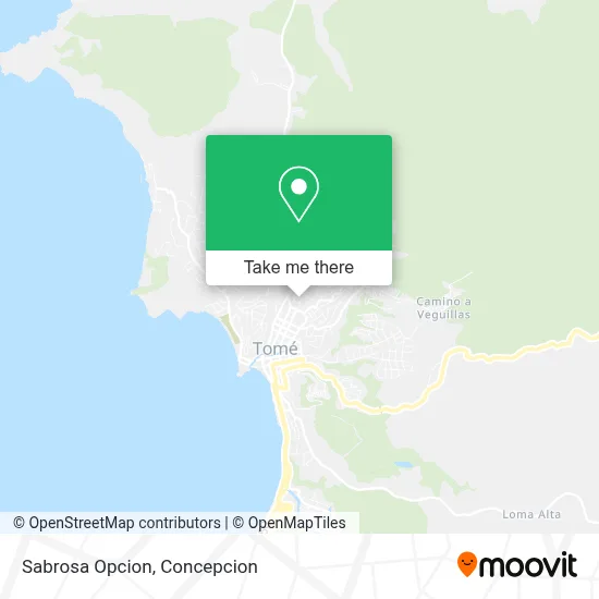 Sabrosa Opcion map