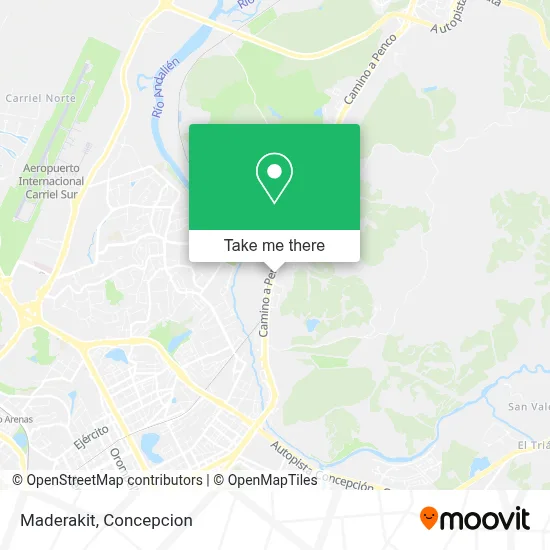 Maderakit map
