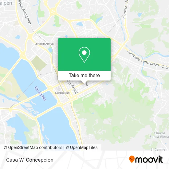Casa W map