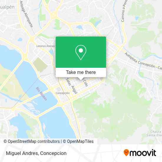 Miguel Andres map