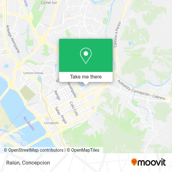 Ralún map
