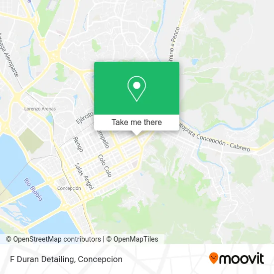 F Duran Detailing map