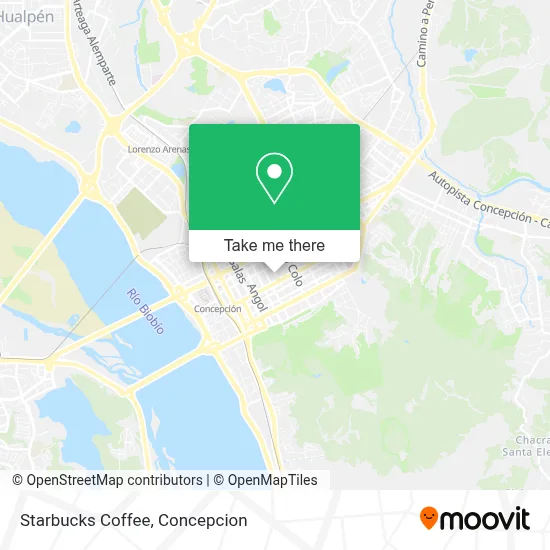 Starbucks Coffee map