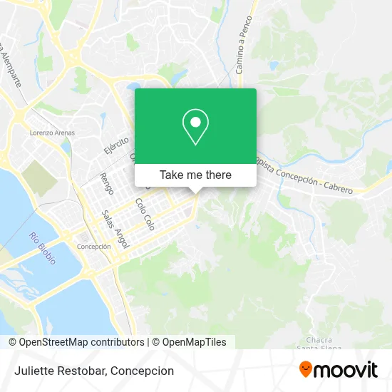 Juliette Restobar map