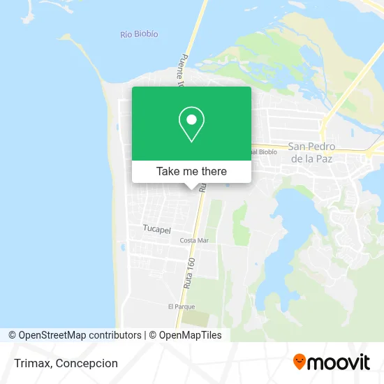 Trimax map