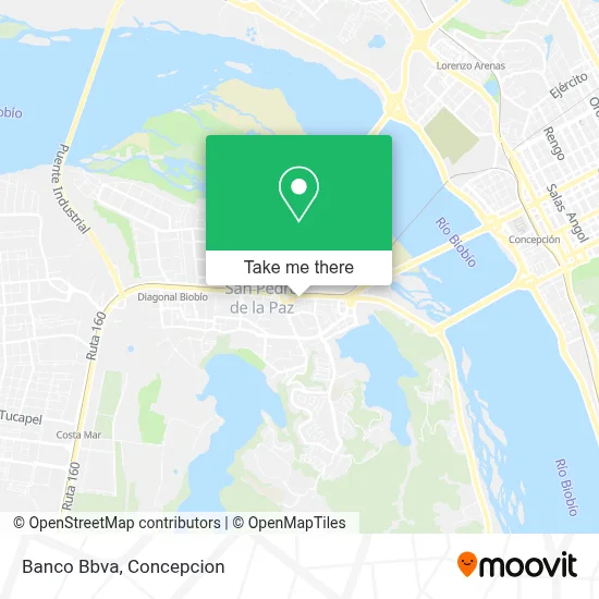 Banco Bbva map