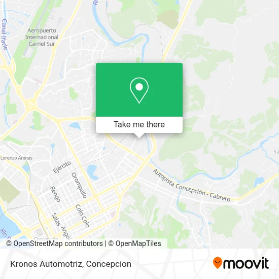 Kronos Automotriz map