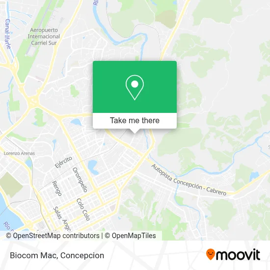 Biocom Mac map