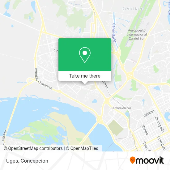 Ugps map