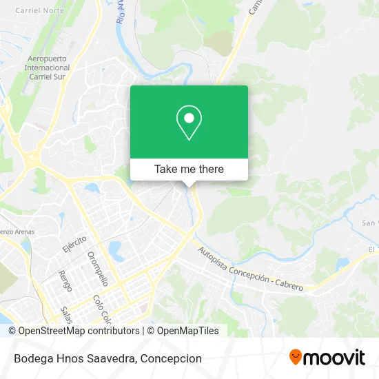Bodega Hnos Saavedra map