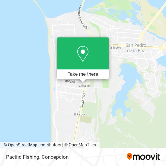 Pacific Fishing map