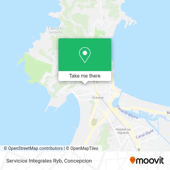 Servicios Integrales Ryb map